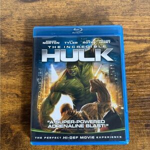 The Incredible Hulk Blu-ray Disc - Watched Once
